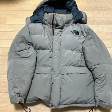 노스페이스 후드 부착 다운 자켓 L