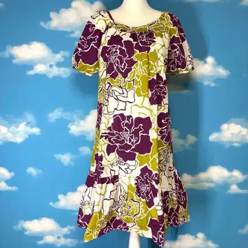 Karyl Kaye 무무 리조트 하와이안 꽃무늬 훌라 댄스