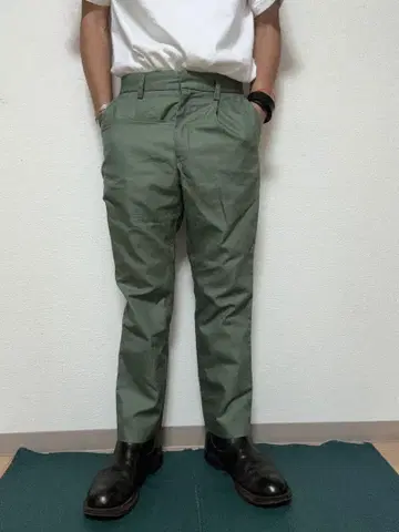 일본제 GDC 비대칭 가드너 팬츠 포켓 1턱 치노 팬츠 S