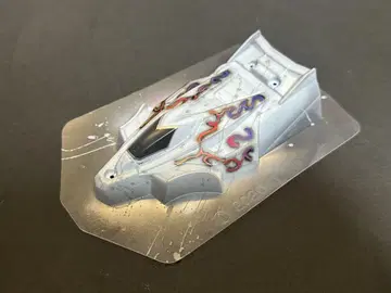 타미야 미니 사륜구동 네오 VQS 폴리카 바디 페인팅 완료