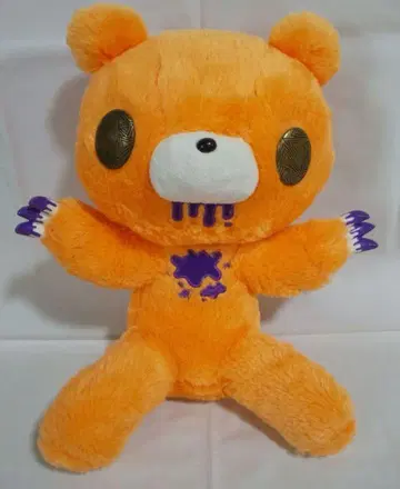 척스 도금 XL 자 그루미 봉제 인형 호러 톤 오렌지
