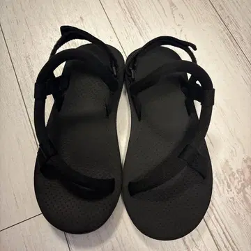 블랙 몽벨 락 온스 스포츠 샌들 약 23cm