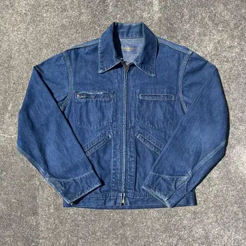 60년대 오슈코슈 oshkosh 데님 자켓 커버올