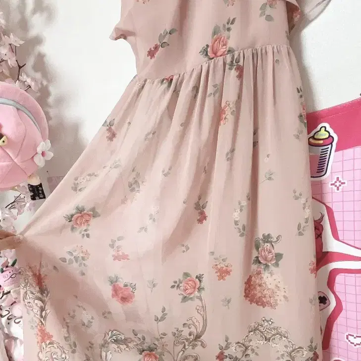 ちょこページ ✽+旅人ワンピース+✽ミルクティー Apple tea ワンピース アマベル toalice ロリィタ ミルク - メルカリ