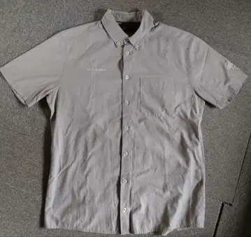 MAMMUT 반팔 셔츠 L 그레이 TROVAT SHIRT 마무트