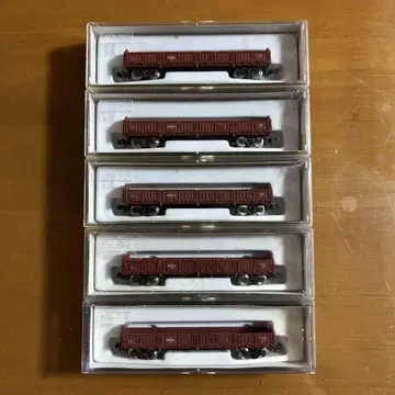 KATO 토키 25000 빨간색 화물차 5량 세트