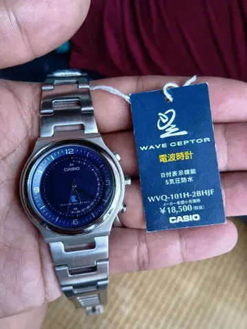 CASIO WVQ-101H 스위스 무브먼트 5기압 방수 시계