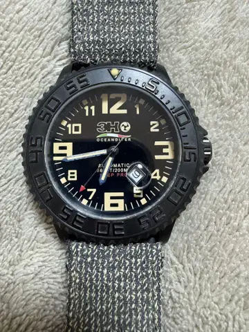3H OCEANDIVER AUTOMATIC 7JLJ 컬러 블랙 52mm