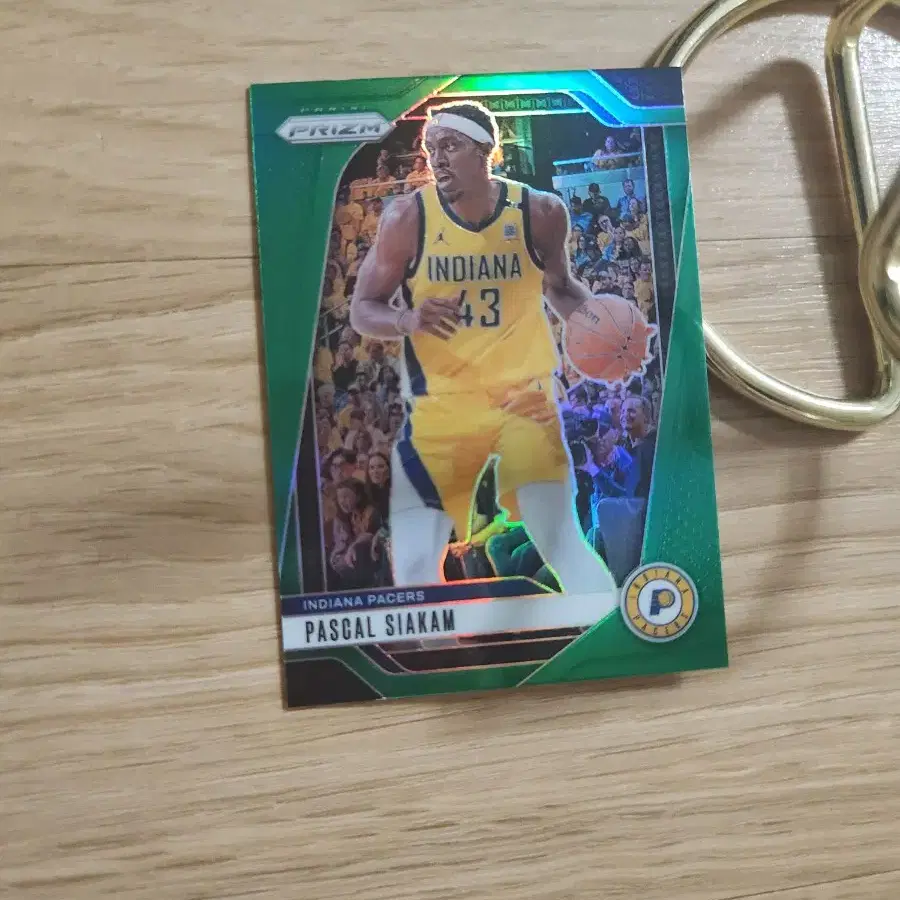 24-25 Panini Green Prism Silver Indiana Pacers Pascal Siakam