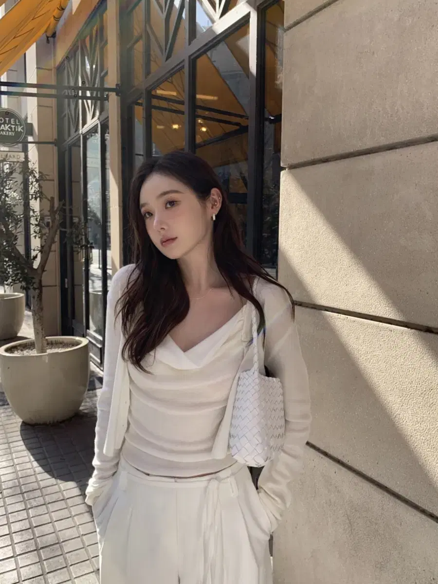 Objest Lewnia Sleeveless Cardigan Set