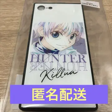 헌터헌터 Ani-Art 스퀘어 강화 유리 iPhone 케이스 키루아