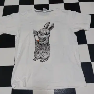 CUNE  체모 처리  토끼  티셔츠