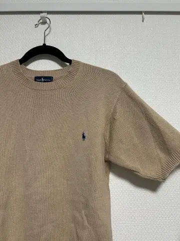 Ralph Lauren 반팔 니트 베이지