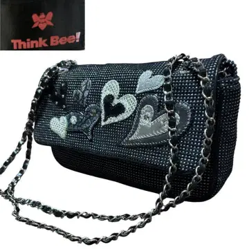 Think Bee! Just Heart 2way 체인 숄더 백