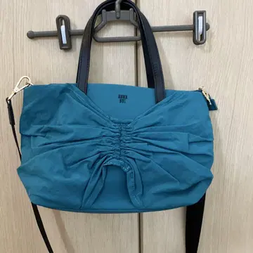 ANNA SUI 2way 토트백 스와로 테일 그린 패브릭