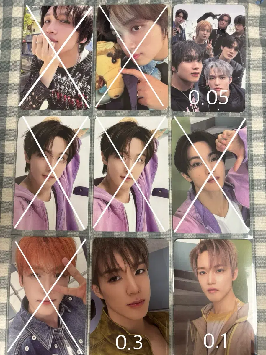 엔시티 드림 잇티제 istj 웬암윗유 버티컬 드림스케이프 포카 포토카드