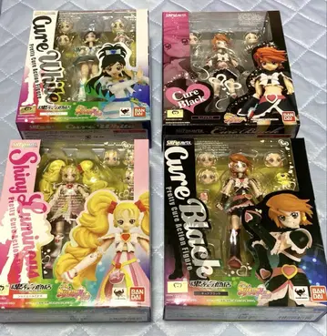 S.H.Figuarts 프리큐어 블랙 화이트 루미너스 4종 세트