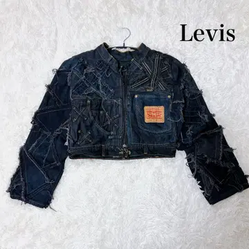 Levi's 리바이스 리메이크 개성 데님 자켓 프린지 레트로
