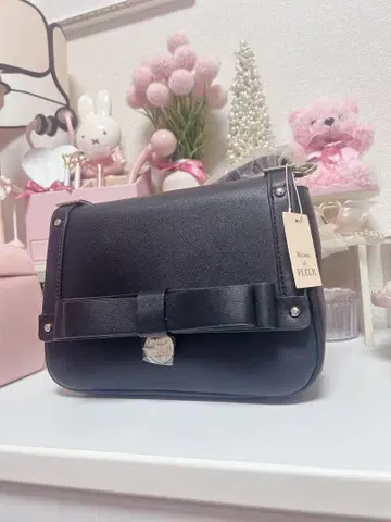 Maison de FLEUR 더블 리본 플랩 S 백
