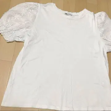 ZARA 자라 티셔츠 반팔 셔츠 L 사이즈 정도 여성용