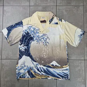 새상품급 레어 아이템 sizeL SUN SURF 가쓰시카 호쿠사이