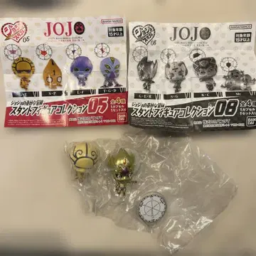 JOJO 스탠드 피규어 컬렉션 05, 08 골드 익스피리언스