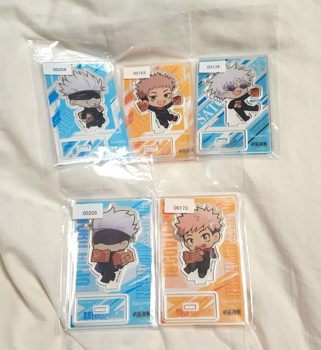 Sealed) Jujutsu Kaisen Satoru Gojo Yuji Itadori Gindaco Bungeoppang Acrylic Stand