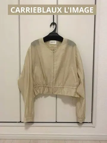CARRIEBLAUX L'IMAGE 노카라 자켓 F