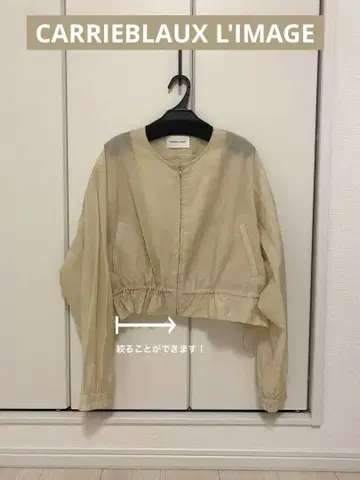 CARRIEBLAUX L'IMAGE 노카라 자켓 F