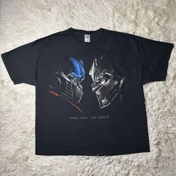 3XL 00s USA 트랜스포머 프로모션 티셔츠 영화