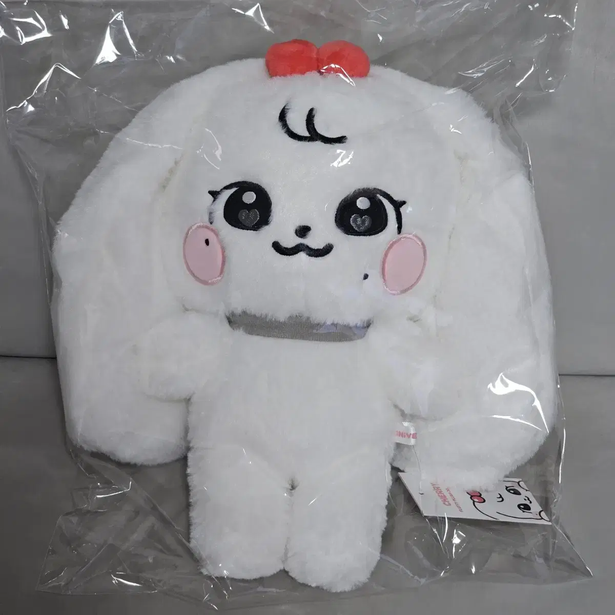 미니브 장원영 인형 30cm 체리 wonyoung