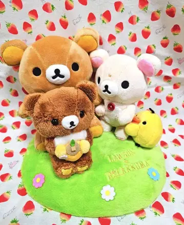로손&리락쿠마 '코리락쿠마와 새로운 친구~야키모치~' 봉제 인형