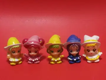 레어 오자마녀 도레미 손가락 인형 세트 헤이세이 레트로