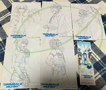 나이트로 플라스키 DRAMAtical Murder 엽서 + 책갈피