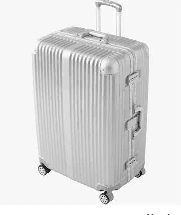 ALUMINUM FLAME SUITCASE 실버
