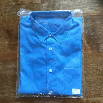 10YC 어반 박스 셔츠 BLUE L 사이즈
