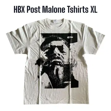 HBX Post Malone 티셔츠 XL 포스트 말론