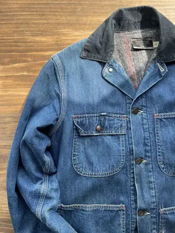 Sears 시어스 데님 커버올 S 빈티지