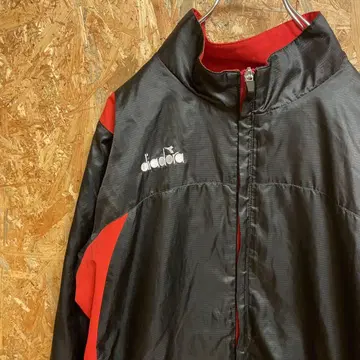 AE8208 DIADORA 블루종 블랙 레드 남성용 O 60