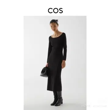 코스 오프숄더 원피스