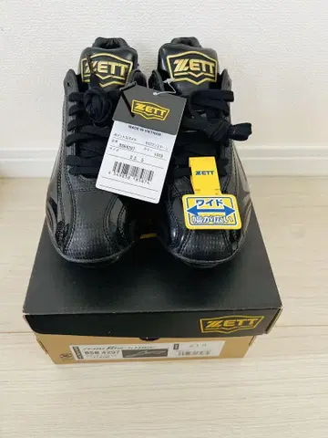 제트(ZETT) 소년 야구 스파이크 폭 넓은 BSR4297 23.5cm