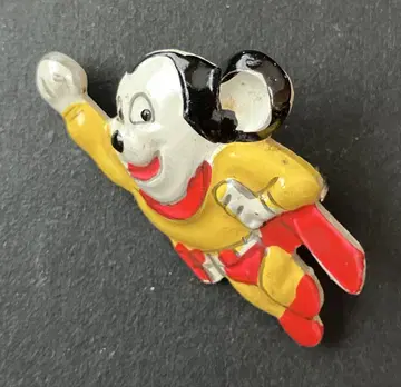 마이티 마우스 Mighty Mouse 빈티지 핀 배지 핀즈