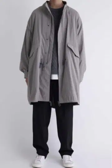 ADAM ET ROPE HOMME 피쉬테일 코트 L 그레이