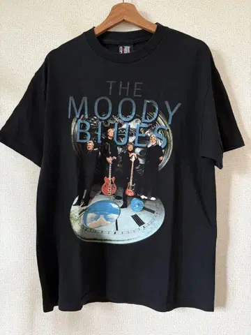 THE MOODY BLUES STRANGE TIMES 티셔츠 L 밴딩
