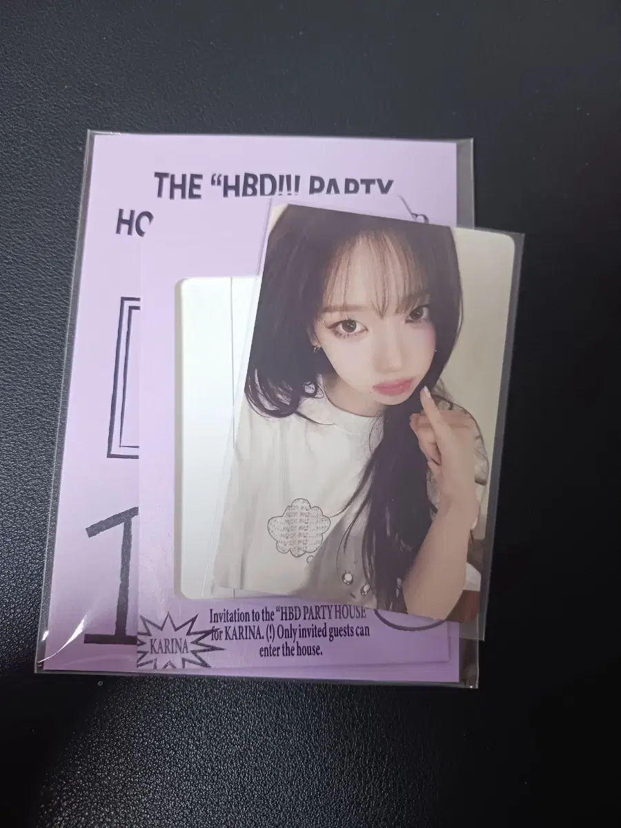 (Quick sale) Karina birthday poca