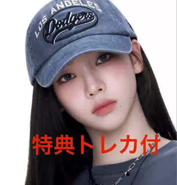 MLB 다저스 데미지 워시 캡 카리나 한국 한정판 트레이딩 카드