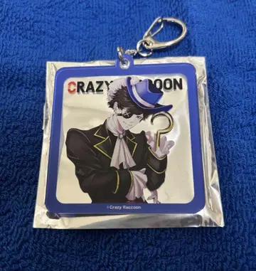 Crazy Raccoon 프레임 키체인 Mondo