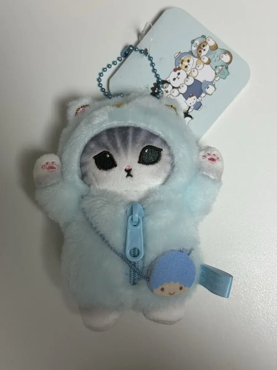 Mofusand Sanrio Collaboration Little Twin Stars Kiki Cat Doll