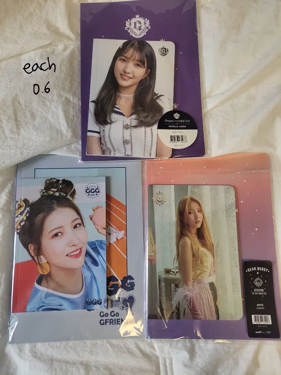 Gfriend Sowon Concert Note wts