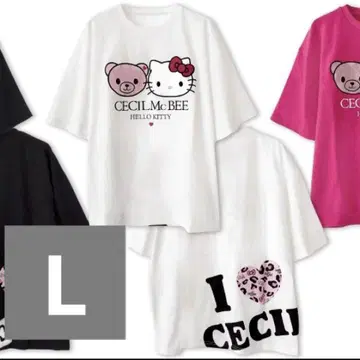 세실 키티 CECIL Mc BEE Hello Kitty 티셔츠 L